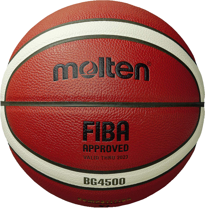 Molten BG4500 Basketball 12 Panel Premium Composite Leather (Indoor) - Official Ball of the Super League Basketball