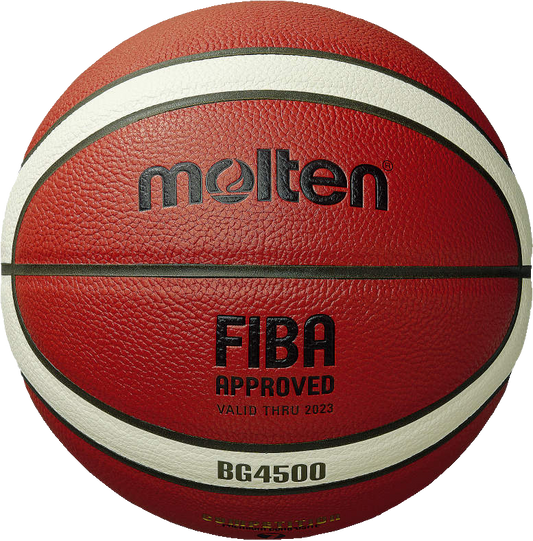 Molten BG4500 Basketball 12 Panel Premium Composite Leather (Indoor) - Official Ball of the Super League Basketball