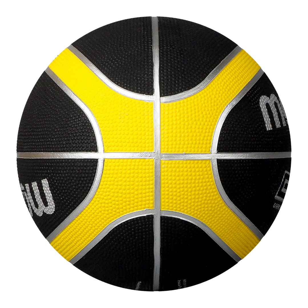 Molten BGR Rubber Basketball - Black/Yellow