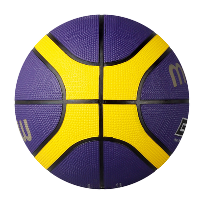 Molten BGR Rubber Basketball - Purple/Yellow