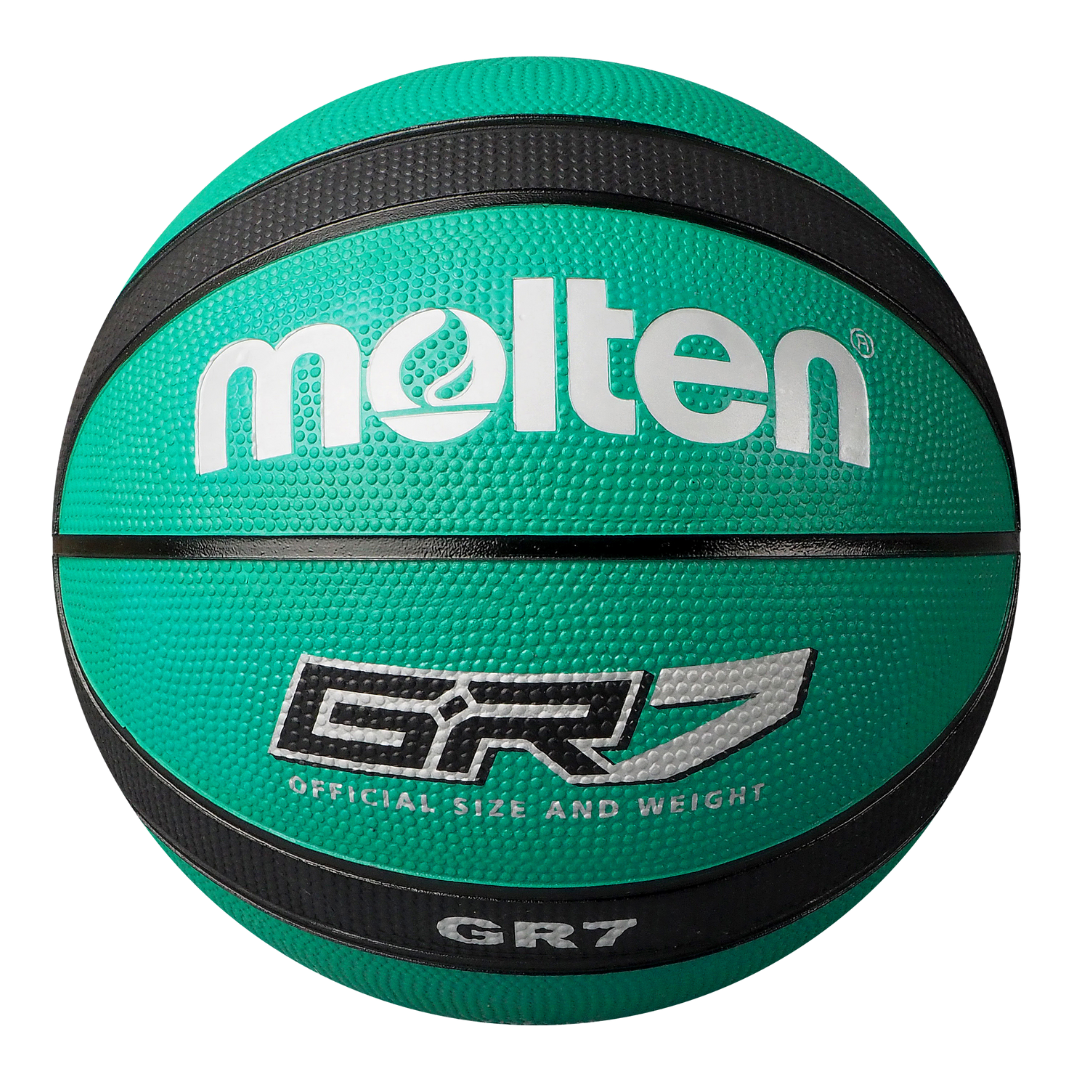 Molten BGR Rubber Basketball - Green/Black