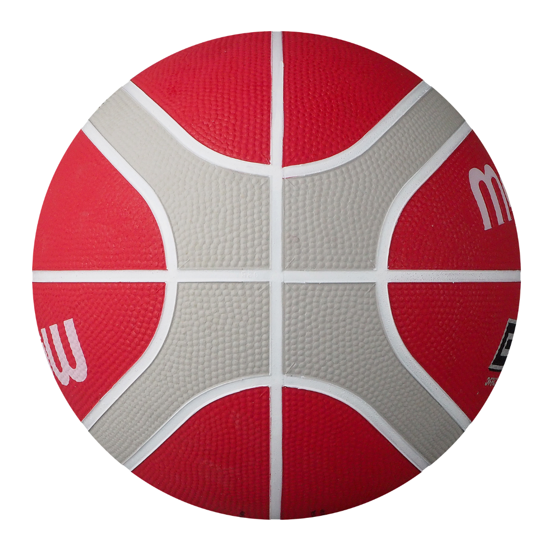 Molten BGR Rubber Basketball - Red/Grey – British Basketball League